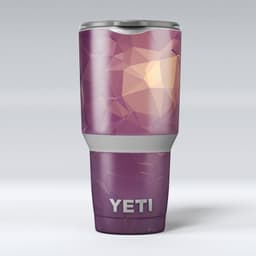 image-Purple Geometric V18 - Skin Decal Vinyl Wrap Kit compatible with the