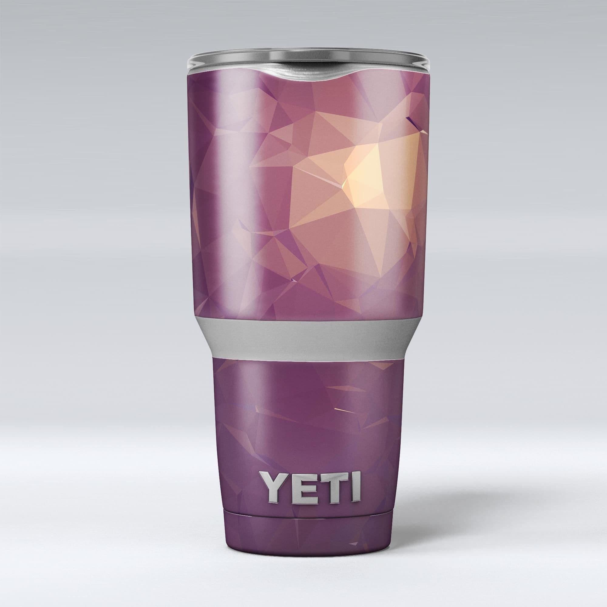 image-Purple Geometric V18 - Skin Decal Vinyl Wrap Kit compatible with the