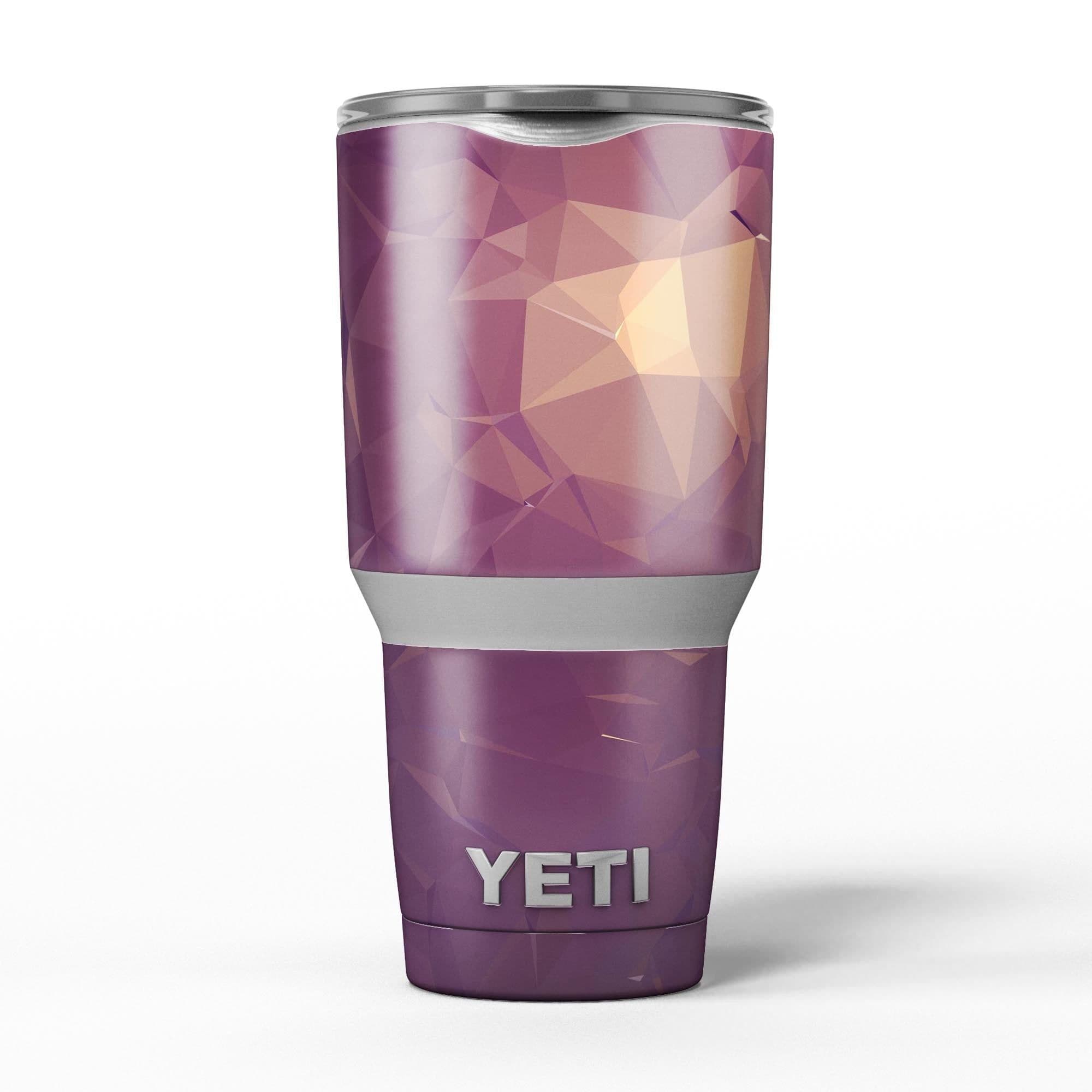 image-Purple Geometric V18 - Skin Decal Vinyl Wrap Kit compatible with the