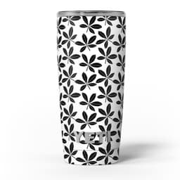image-Slate Black 5 Leaf Clovers - Skin Decal Vinyl Wrap Kit compatible with