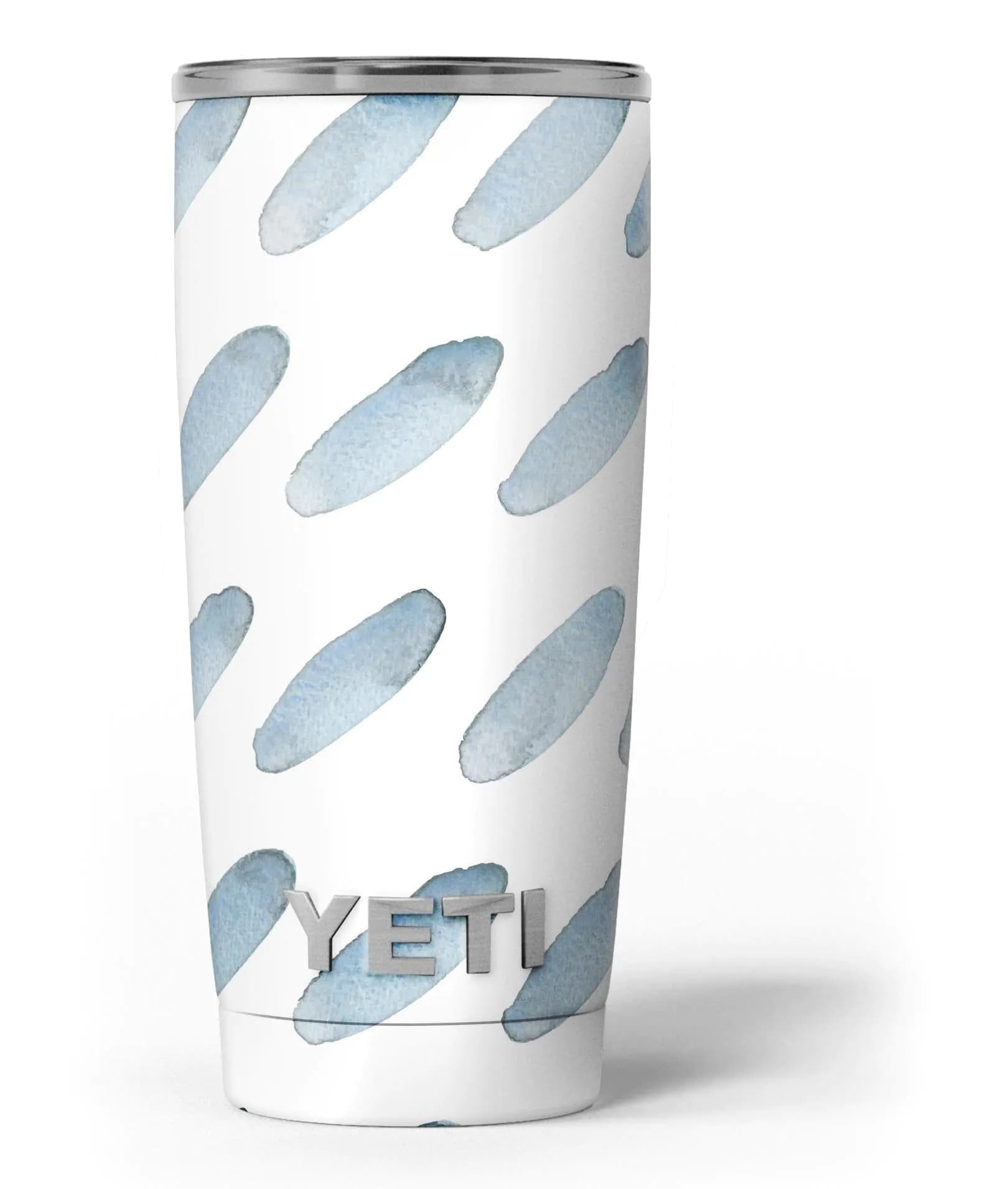 image-Abstract Blue Watercolor Strokes - Skin Decal Vinyl Wrap Kit
