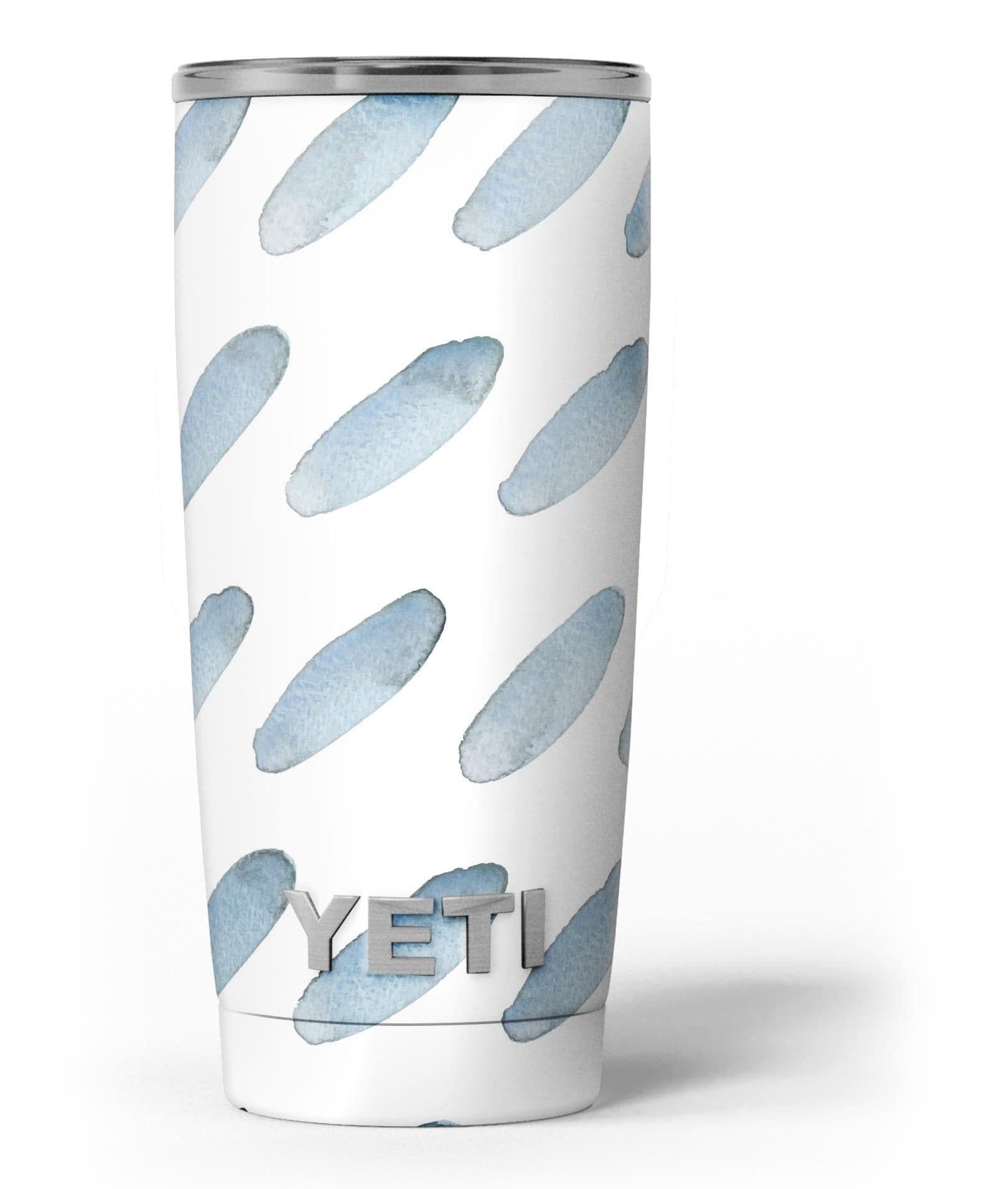 image-Abstract Blue Watercolor Strokes - Skin Decal Vinyl Wrap Kit