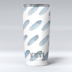 image-Abstract Blue Watercolor Strokes - Skin Decal Vinyl Wrap Kit
