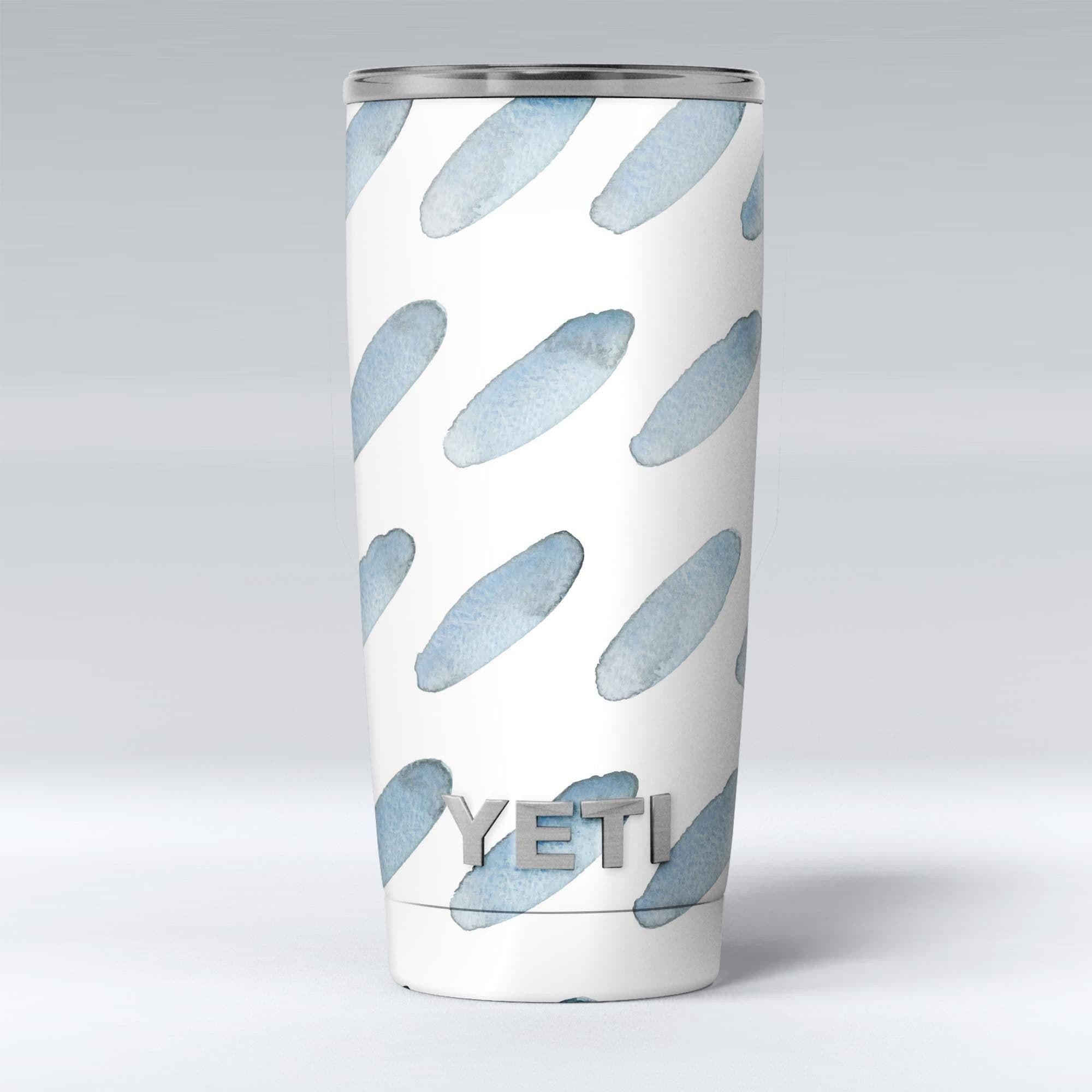 image-Abstract Blue Watercolor Strokes - Skin Decal Vinyl Wrap Kit