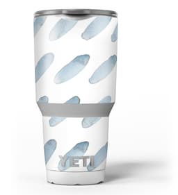image-Abstract Blue Watercolor Strokes - Skin Decal Vinyl Wrap Kit