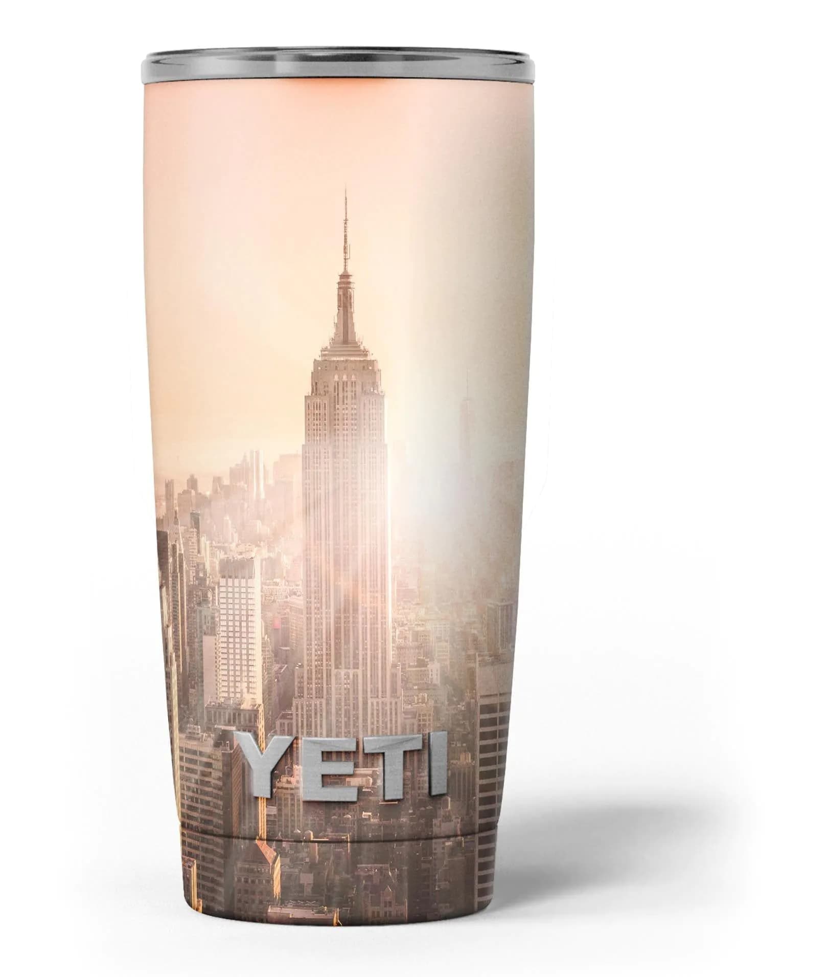 image-Sunny Blur Empire State - Skin Decal Vinyl Wrap Kit compatible with