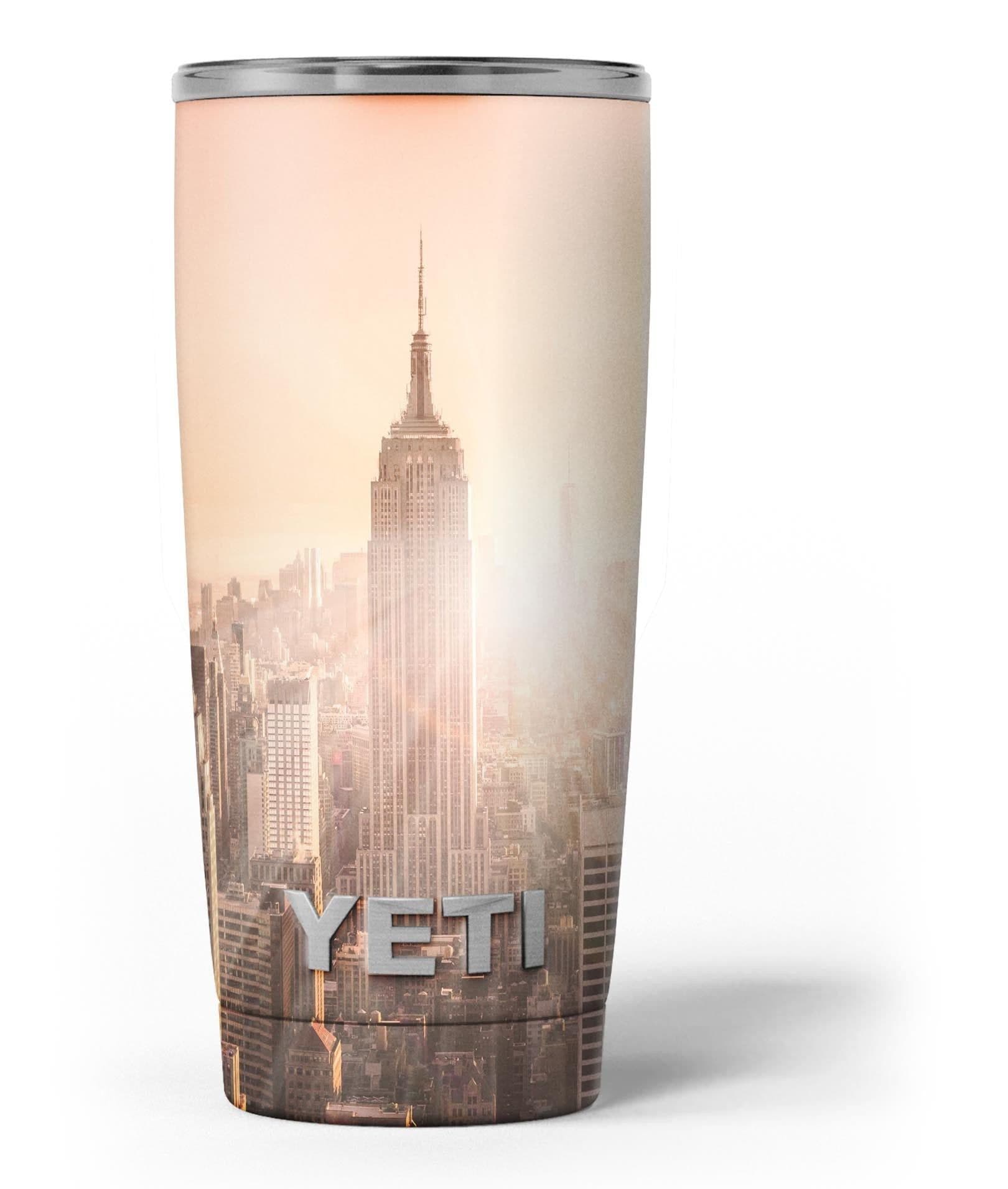 image-Sunny Blur Empire State - Skin Decal Vinyl Wrap Kit compatible with
