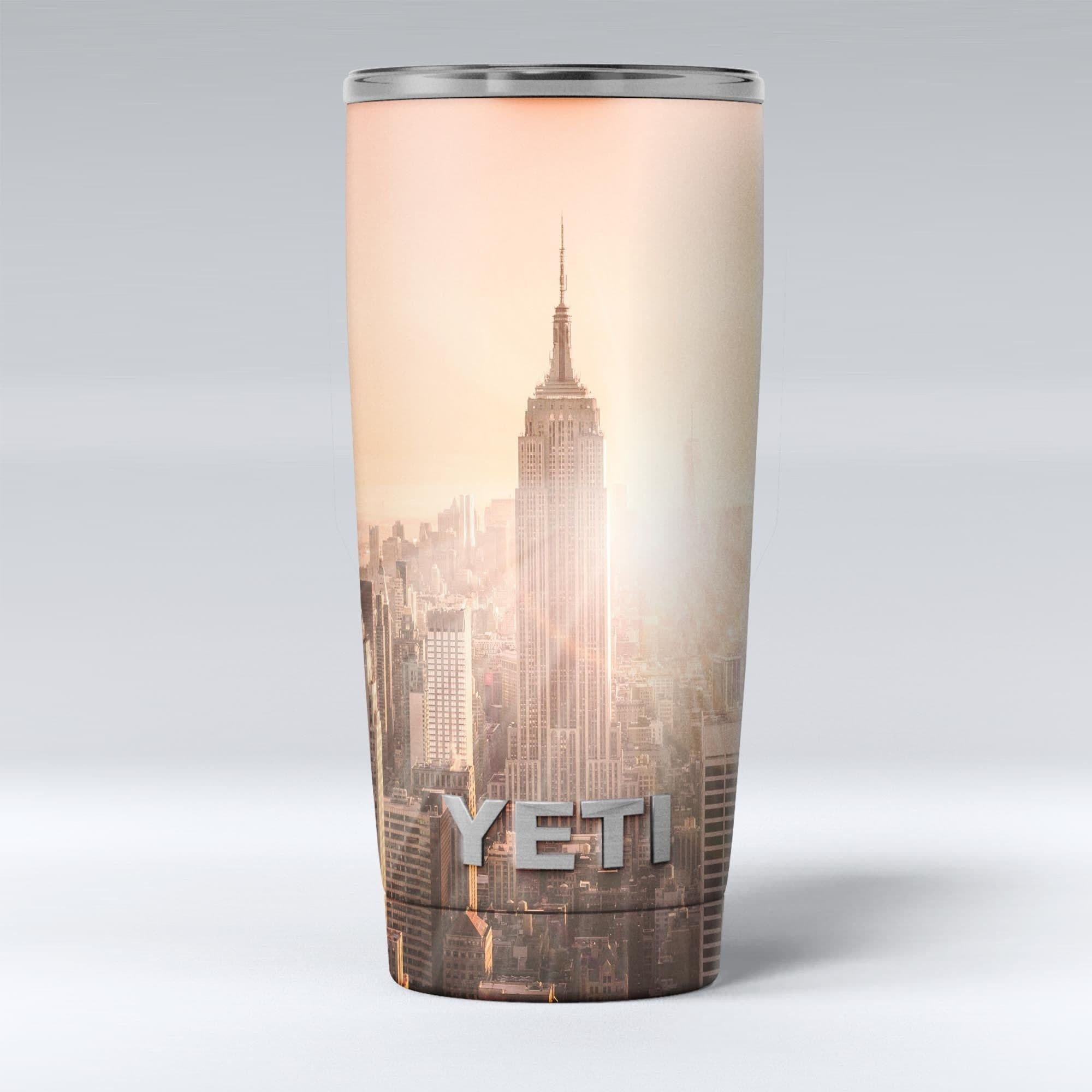 image-Sunny Blur Empire State - Skin Decal Vinyl Wrap Kit compatible with