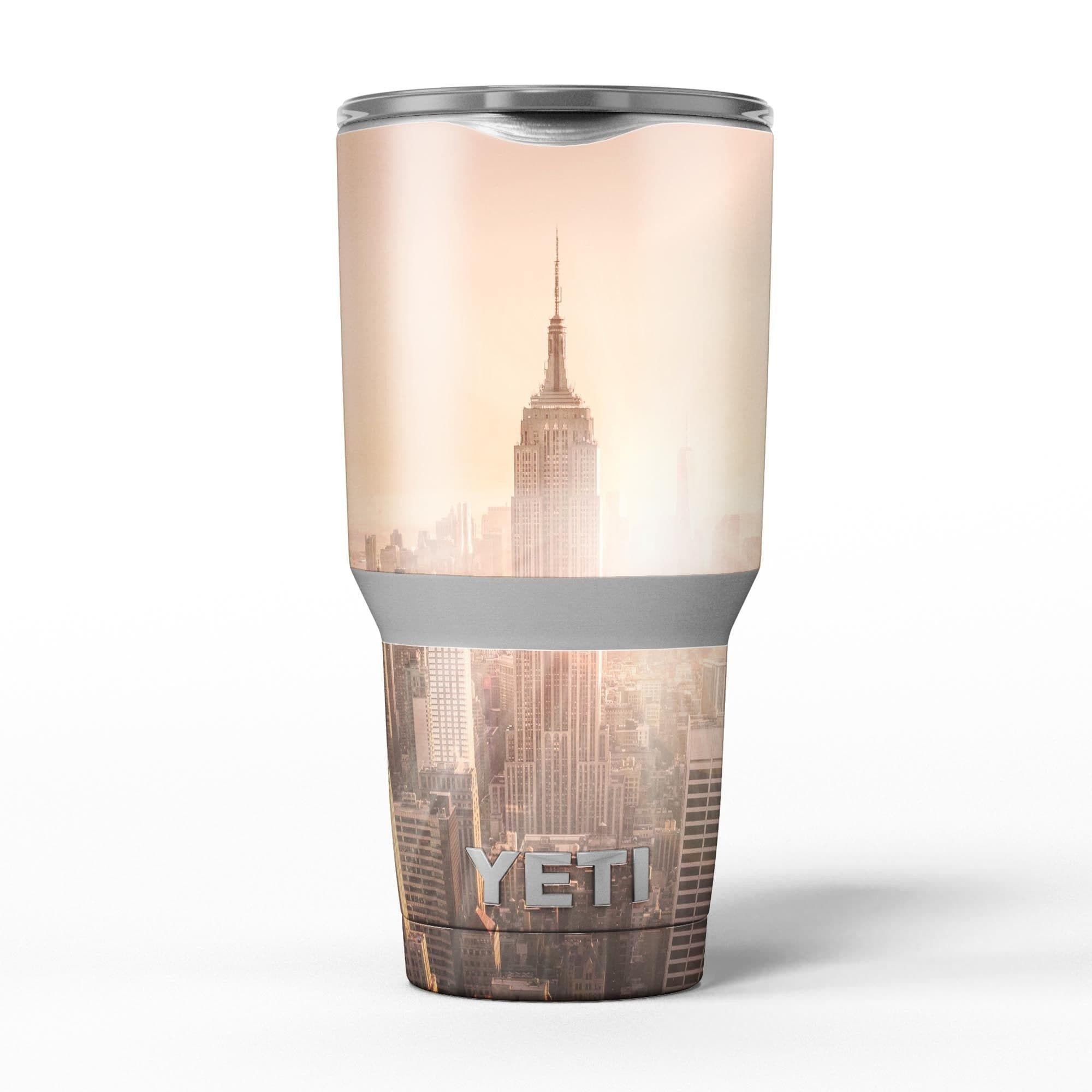 image-Sunny Blur Empire State - Skin Decal Vinyl Wrap Kit compatible with