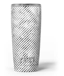image-Black and Gray Watercolor Stripes - Skin Decal Vinyl Wrap Kit