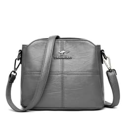 image-Suddenly Beautiful PU Shoulder Bag - Light Blue Small