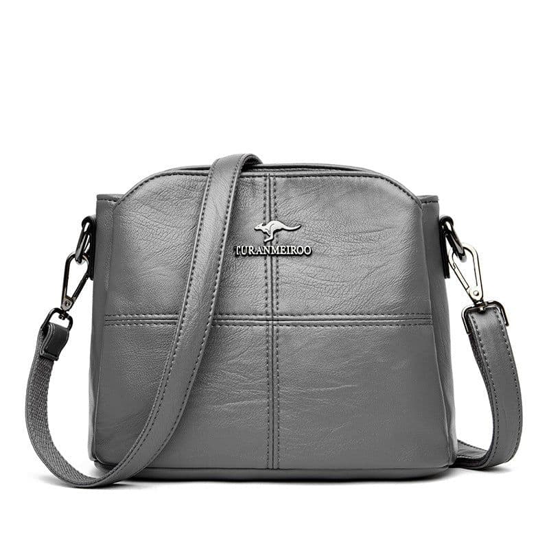 image-Suddenly Beautiful PU Shoulder Bag - Light Blue Small