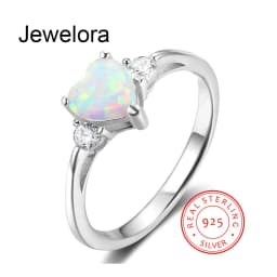 image-Lam Hub Fong Opal Heart Ring Silver 925