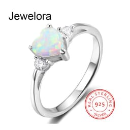image-Heart-Shaped 925 Silver Ring for Women - Lam Hub Fong