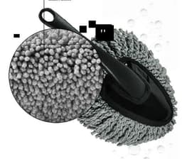 image-DETACHABLE MINI SOFT CAR CLEANING SUPPLIES MICROFIBER DUSTER INTERIOR CLEANER TO TRAP DUST AND POLLEN FOR CAR BIKE OR HOME USE