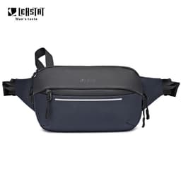 image-LEASTAT Men's Chest Bag - Military Oxford Cloth