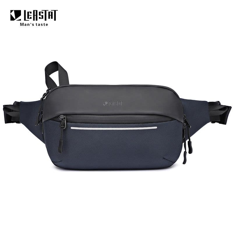 image-LEASTAT Men's Chest Bag - Military Oxford Cloth