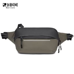 image-LEASTAT Men's Chest Bag - Military Oxford Cloth