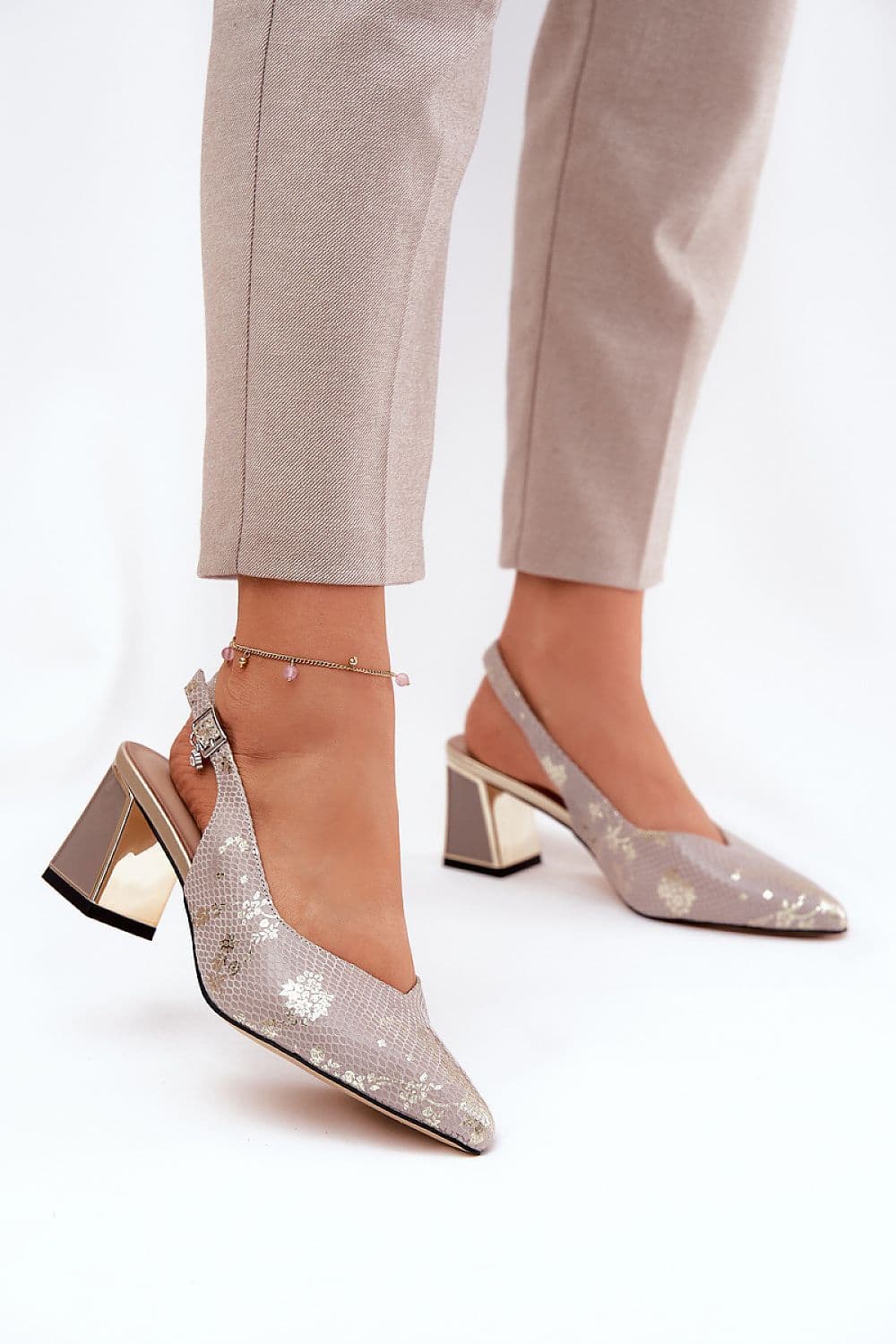 image-Heel sandals Step in style