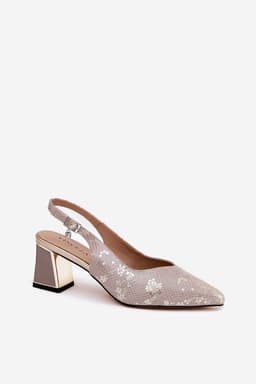 image-Heel sandals Step in style
