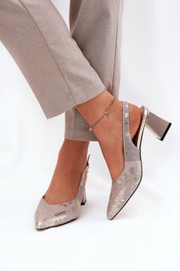 image-Heel sandals Step in style