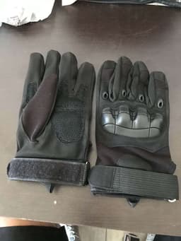 image-Outdoor Tactical Gloves - Black Long Finger