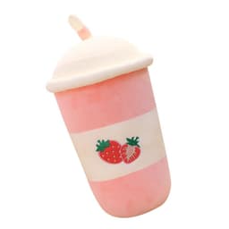 image-Milk Tea Plush Toy Pillow - Soft Cute Doll