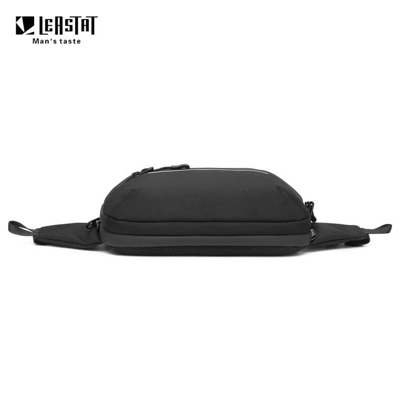 image-LEASTAT Men's Chest Bag - Military Oxford Cloth
