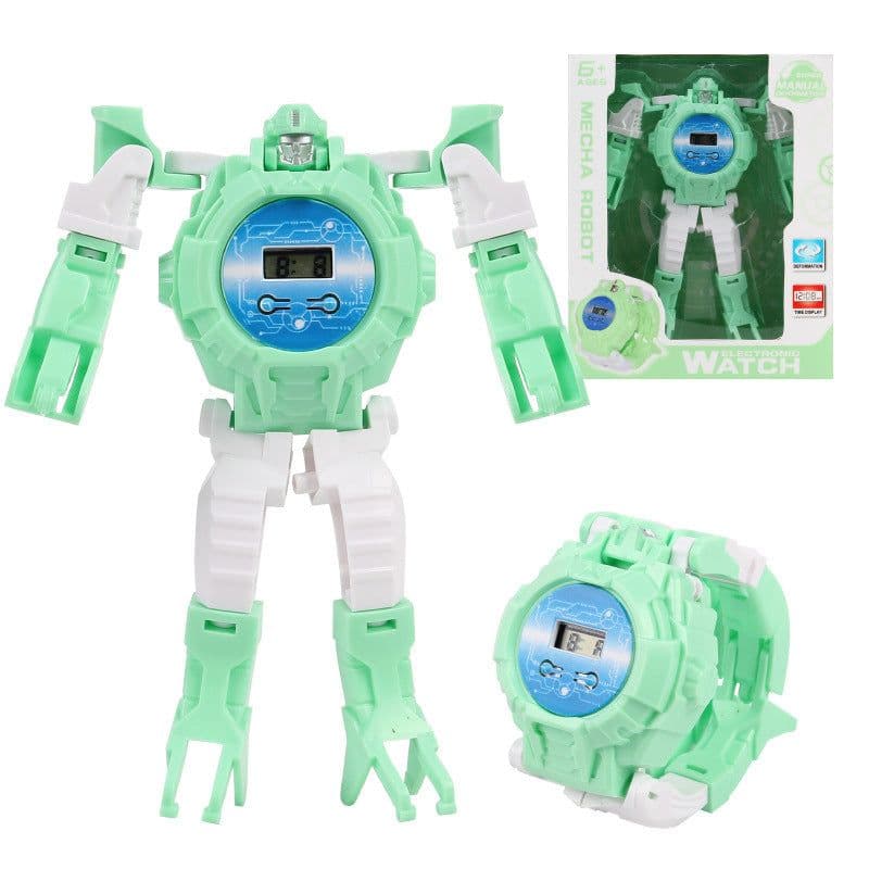 image-JZB Deformation Watch Remote Control Car Yellow