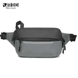 image-LEASTAT Men's Chest Bag - Military Oxford Cloth