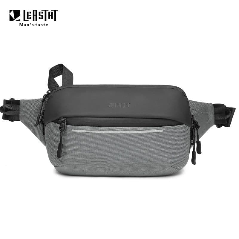 image-LEASTAT Men's Chest Bag - Military Oxford Cloth
