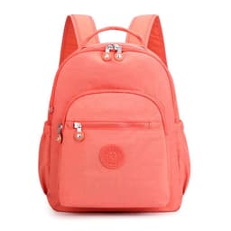 image-Jielangshi Nylon Backpack - Gray Bamboo Leaves
