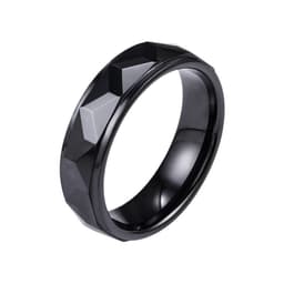image-Ceramic Ring Black Unisex Size 12