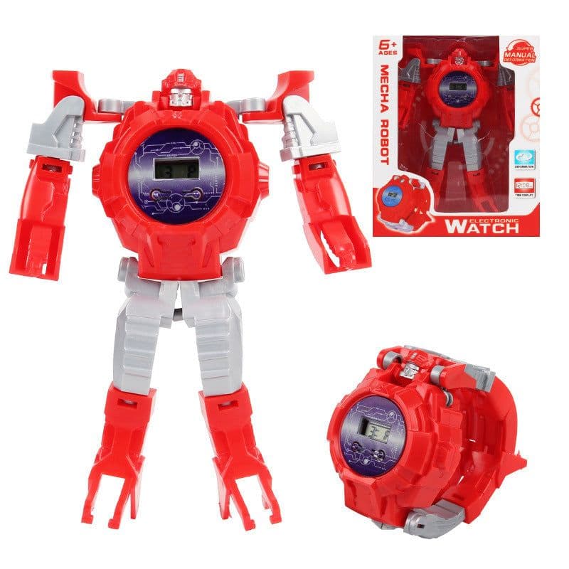 image-JZB Deformation Watch Remote Control Car Yellow