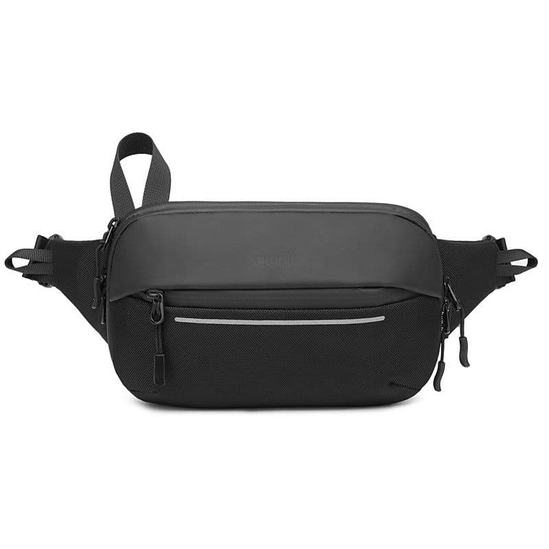 image-LEASTAT Men's Chest Bag - Military Oxford Cloth