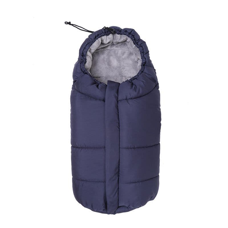 image-AtBabyHome Baby Stroller Sleeping Bag, Dark Blue, Newborn Cozy, Anti-Kicking Quilt