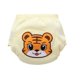 image-Cloth Diaper Pull-Up Pants - Cotton 1-3Y Goldfish
