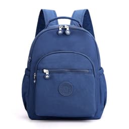 image-Jielangshi Nylon Backpack - Gray Bamboo Leaves