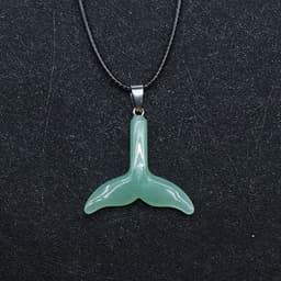 image-Crystal Fishtail Necklace Women Fashion