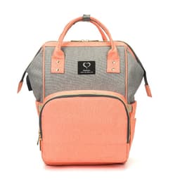 image-Water-Repellent Mommy Bag - Green, 25L, Polyester, Whale Design