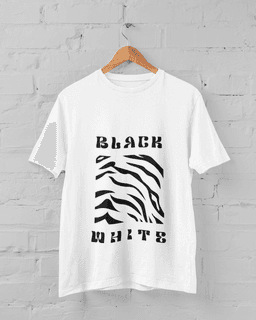 image-Black and White T-shirt Swedish Attitude