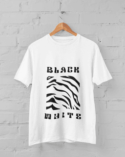 image-Black and White T-shirt Swedish Attitude