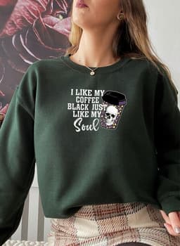 image-Black Coffee Like My Soul Sweat Shirt