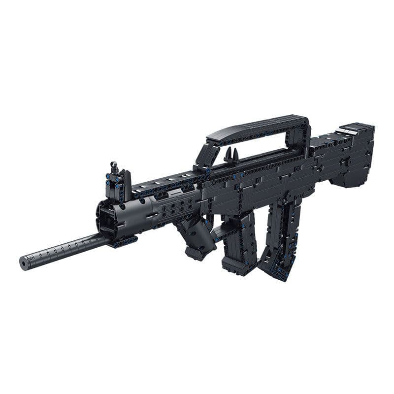 image-Penrose 670001-18 parade rifle 95 rifle AWM sniper pistol AKM assembly 98K building block toys