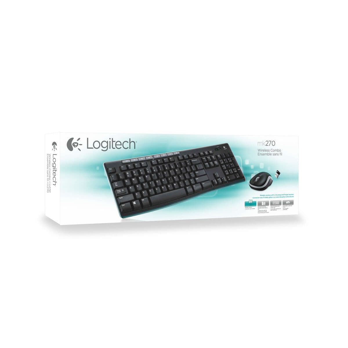 image-Keyboard and Wireless Mouse Logitech 920-004512 Qwerty Italian Italian