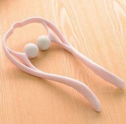 image-Plastic Pressure Point Therapy Neck Massageador Massagem Relieve Hand Roller Neck Massager For Neck Shoulder Trigger Point