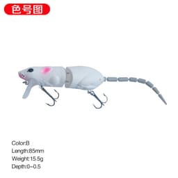 image-15.5g/15.5cm luya bait mouse bionic broken section long throw pencil mino cocked mouth artificial bait fake bait 9008