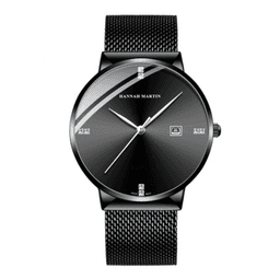 image-Business Casual Stainless Steel Quartz Watch For Men