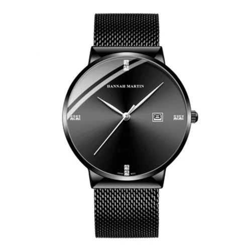 image-Business Casual Stainless Steel Quartz Watch For Men