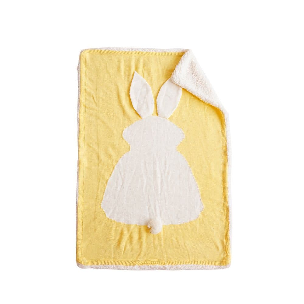 image-Baby knitted blankets spring and autumn blankets